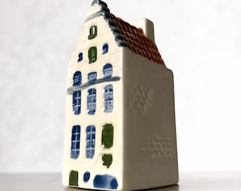 Königliches Goedewaagen-Kanalhaus - Haus - KLM - Vintage - Niederländische Keramik - Delfter Keramik - Singel 64 Amsterdam