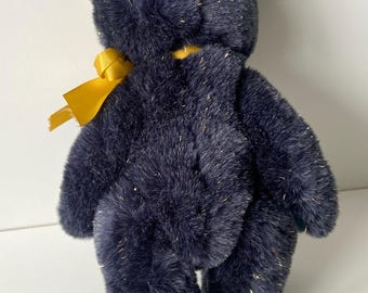 Steiff - Petsy - Knopf Im Ohr - 012907 - Vintage - Navy Blue Bear