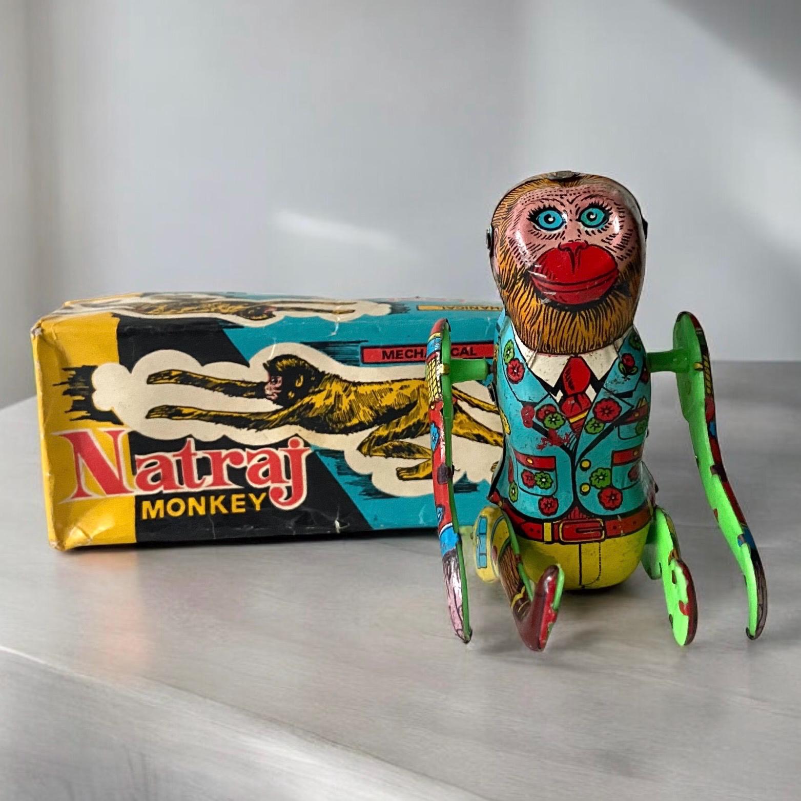 Vintage monkey toy cymbal - Etsy 日本