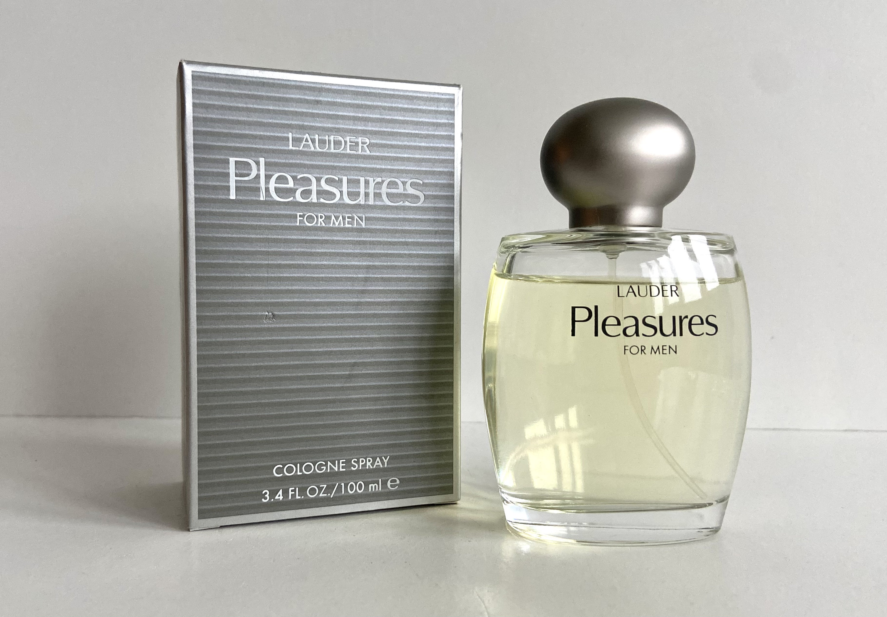 Lauder Pleasures for Men Cologne Spray 100 Ml Vintage