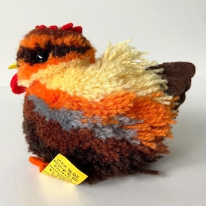 Steiff 7255/08 - Pollo - Pájaro - Knopf im ohr