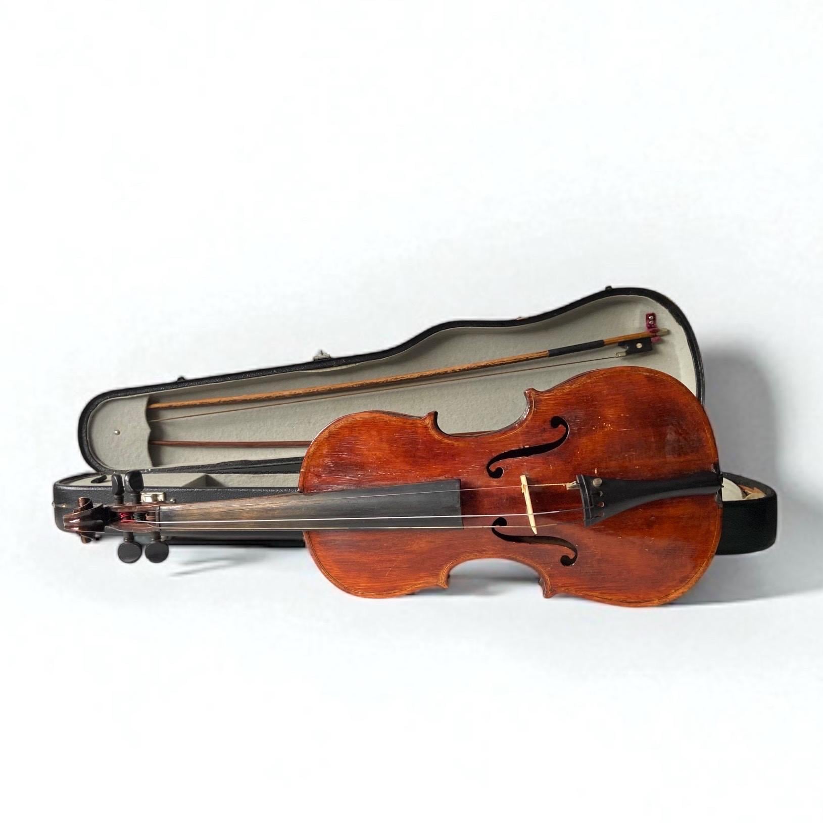 ビンテージ チェコスロバキア バイオリン 弓 弦楽器 刻印 アンティーク バイオリン＆弓 - Etsy 日本