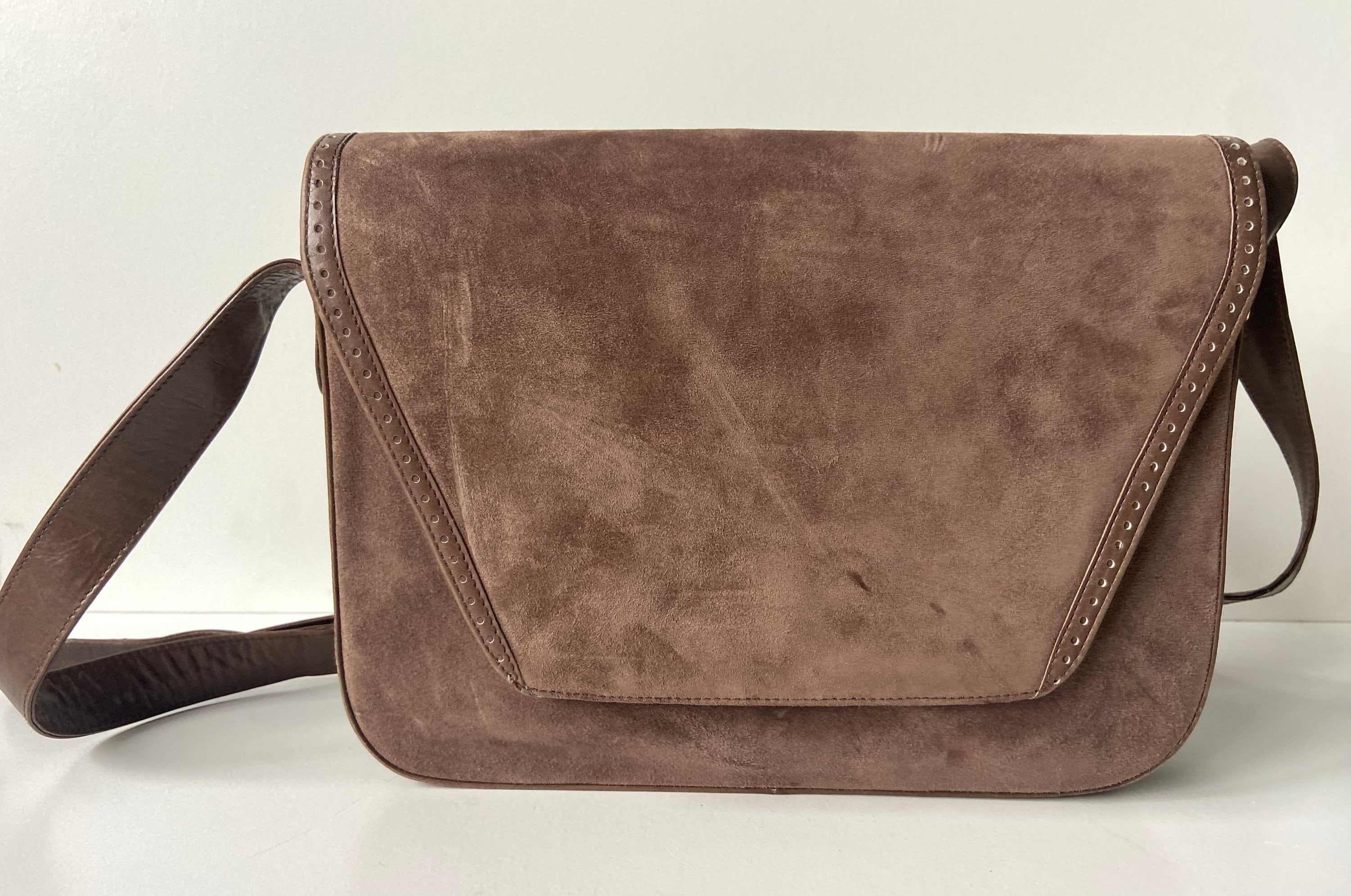 Bally Suede Bag - Etsy