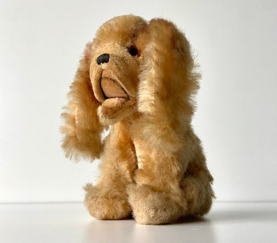 ペキニーズ　オールドシュタイフ　シュタイフ　犬　ぬいぐるみ　ドイツ　ヴィンテージ antique Steiff ペキニーズ ぬいぐるみ | 兎に花草