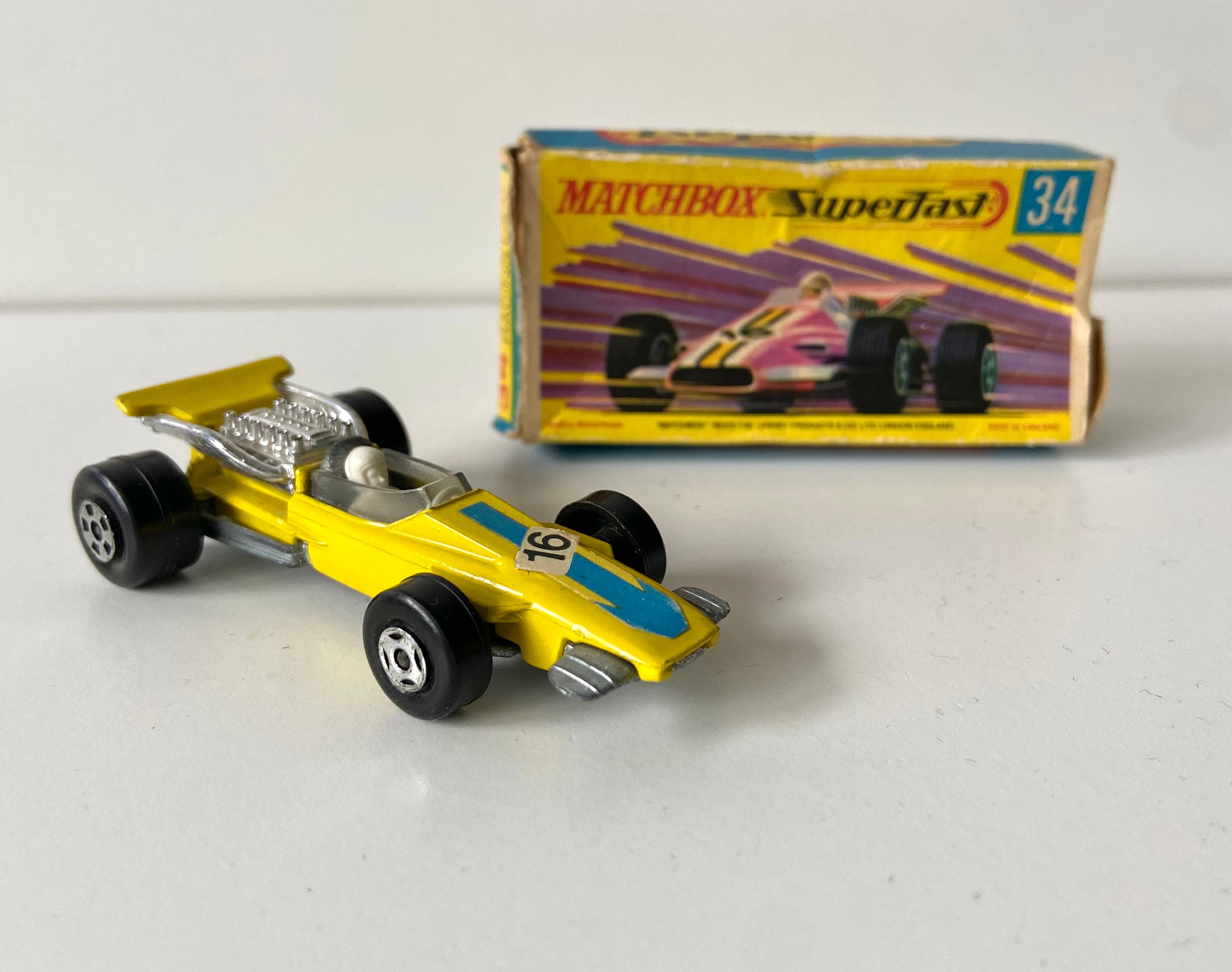 Matchbox Formule 1 no 34 lesney prod. Fait en angleterre Etsy France