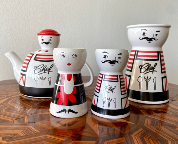 Vajilla Union Pacific Chef Vintage Etsy Mexico