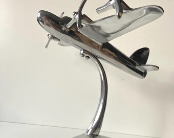 GRANDE MAQUETTE D'AVION Biplan Fokker D.VII 7745. Années 70 EUR 600,00