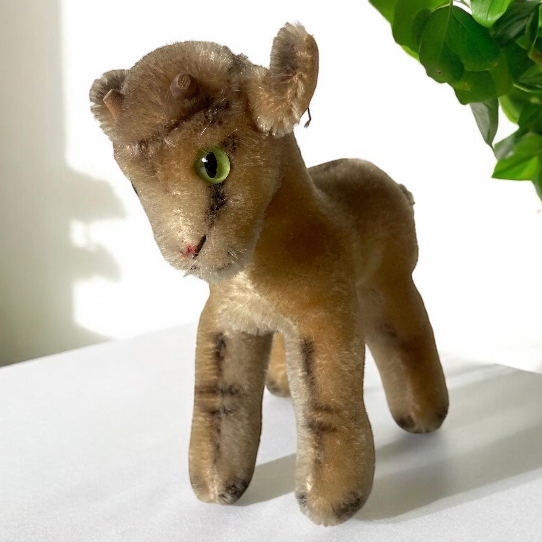 ヴィンテージ　シュタイフ山羊 ジッキー Steiff Zicky 　ヤギ ドイツ ヴィンテージ Steiff シュタイフ 子ヤギ『Zicky』（表記