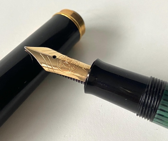 Pelikan Günther Wagner 万年筆 Pelikan Günther Wagner - 400 Fountain Pen - 585 14 Ct - Black With