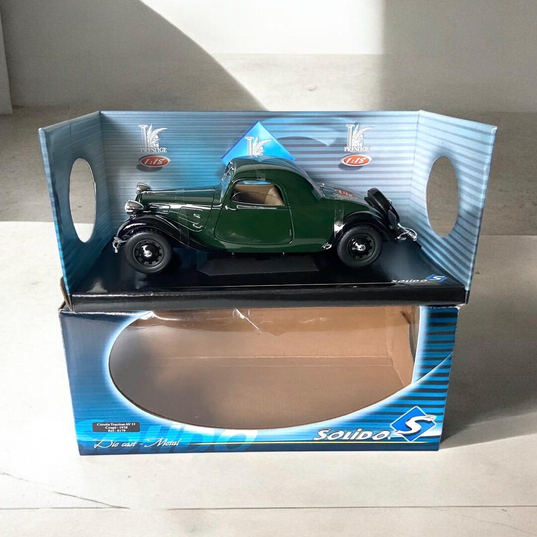Modèle Réduit Solido Citroën Traction Avant 11 Coupé 1938 - échelle 1/43 - Occasion