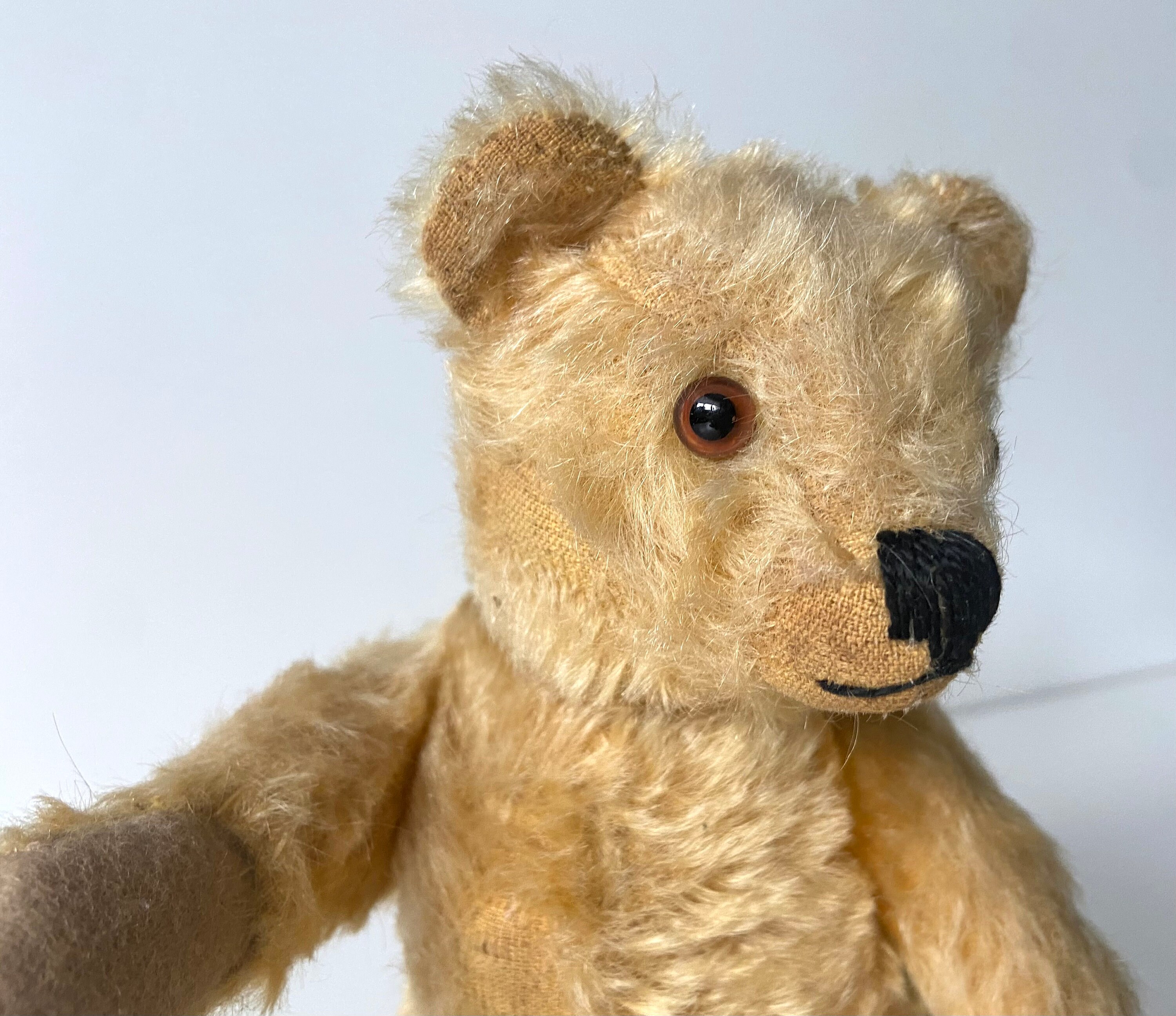 【名入れ無料】 Steiff Knob Without - Vintage - Teddy - Ohr Im Knopf - Bear ぬいぐるみ