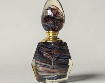 Antique Guerlain Baccarat Perfume Bottle with Guerlain Parquet Box