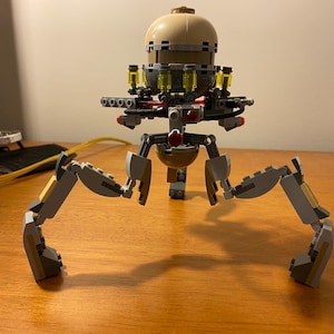 Octaputara (Magna) Tri Droid Custom Lego Model PDF Instructions