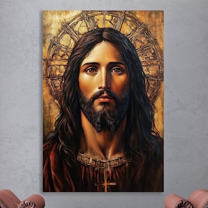 Jesus Christ Canvas Print, Religious Wall Art, Catholic Gift - Etsy