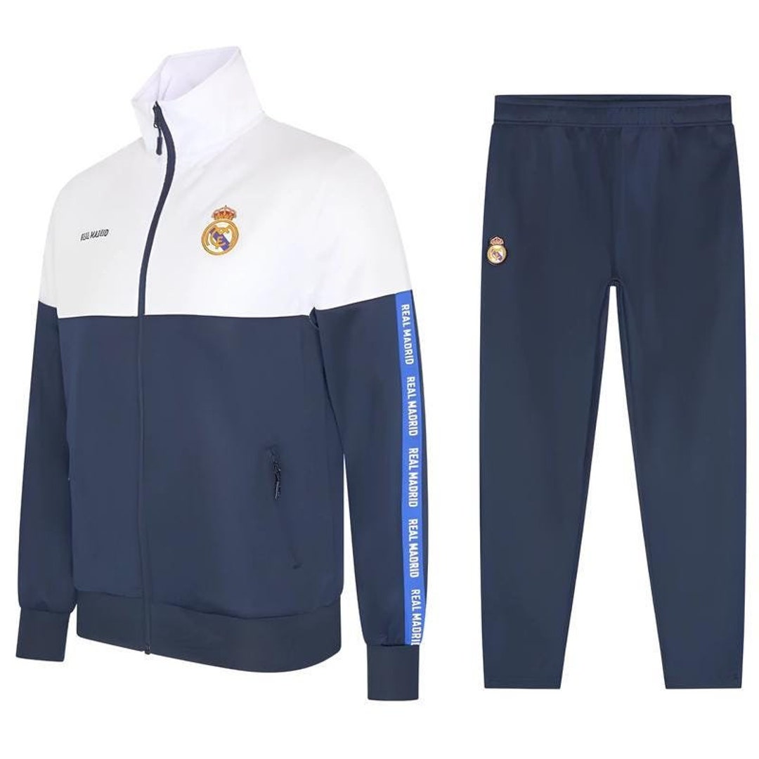 real madrid kids tracksuit