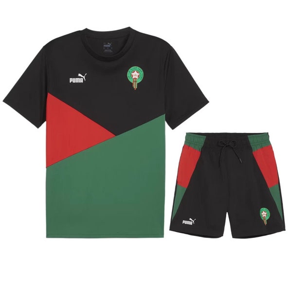 Ensemble Maillot Short Maroc Officiel 2024 / Morocco / Marokko