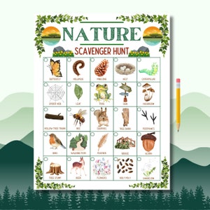 Nature Scavenger Hunt, Scavenger Hunt for Kids, Scavenger Hunt, Scavenger Hunt for Kids Outdoors, Scavenger Hunt Printable,Nature Activities