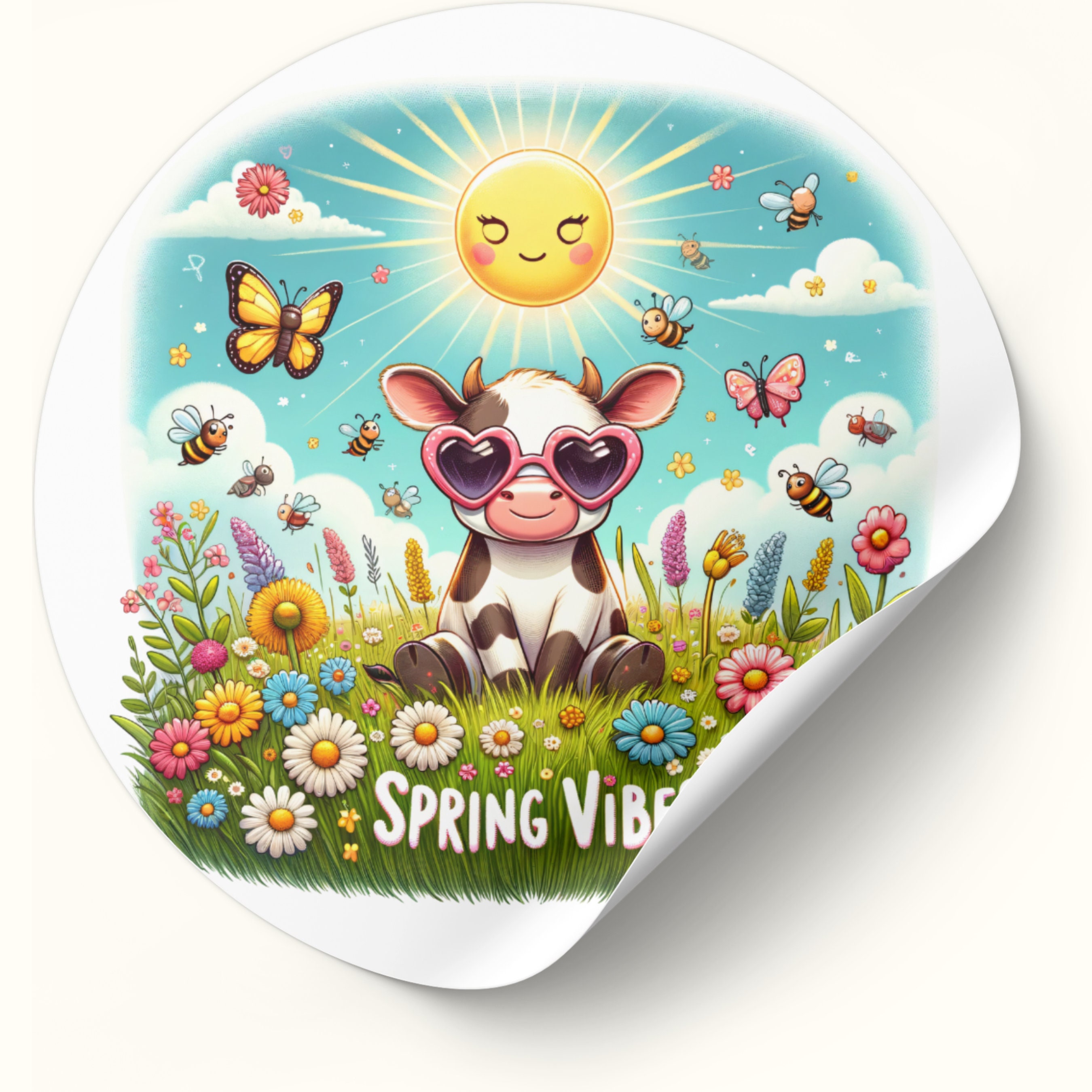 Spring Vibes PNG, Hello Spring PNG Designs, Spring Clipart, Spring ...