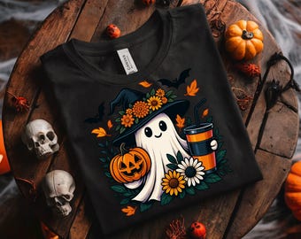 Schattig spookheks shirt png, Halloween png, spook png, leuke halloween png, herfst png, digitaal schattig spook png, boujee spook png, pompoen png