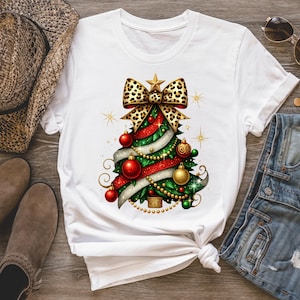 Christmas Tree PNG, Christmas PNG, Girly Christmas PNG, Xmas Png, Christmas Sublimation, Christmas Sweatshirt Png, Christmas Png Designs image 14