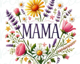 Mama PNG, Muttertag PNG, Mama Png, Blumen Png, Geschenk für Mama, Mama Leben Png, Blumen Mama Png, Mama Clipart, Muttertagsgeschenke, Mama Png