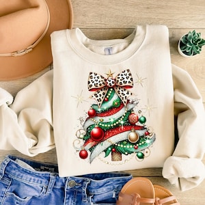 Christmas Tree PNG, Christmas PNG, Girly Christmas PNG, Xmas Png, Christmas Sublimation, Christmas Sweatshirt Png, Christmas Png Designs image 11