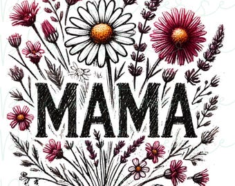 Mama PNG, Muttertag PNG, Mama Png, Blumen Png, Geschenk für Mama, Mama Leben Png, Blumen Mama Png, Mama Clipart, Muttertagsgeschenke, Mama Png