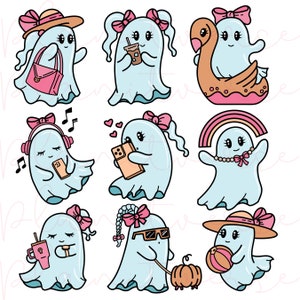 Cute Ghost, Pink Ghost PNG, Ghost SVG, Ghost Png, Halloween Png, Ghost Clipart, Ghost Sublimation, Boujee Ghost Png, DTF Svg, Cricut Svg,
