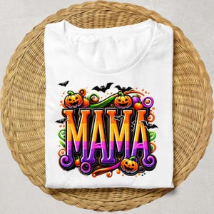 Mamá de Halloween, PNG de Halloween, PNG de Halloween retro, Mamá PNG, Halloween gótico PNG, PNG gótico, Vibras espeluznantes PNG, Diseños de Halloween PNG, DTF imagen 3