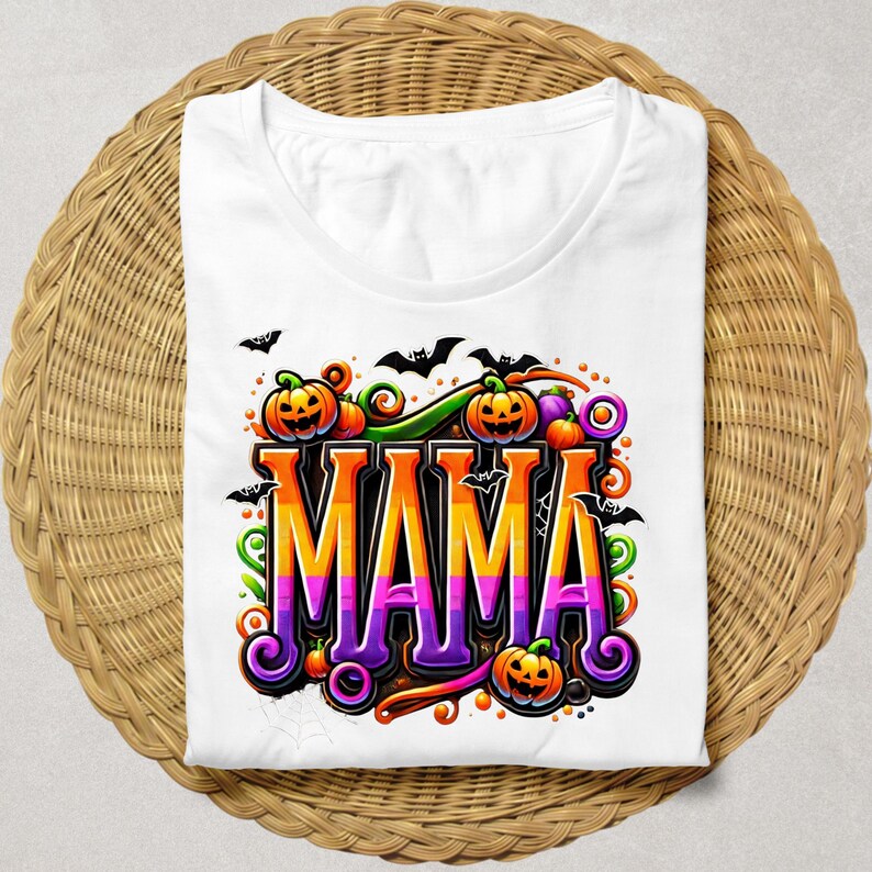 Mamá de Halloween, PNG de Halloween, PNG de Halloween retro, Mamá PNG, Halloween gótico PNG, PNG gótico, Vibras espeluznantes PNG, Diseños de Halloween PNG, DTF imagen 3