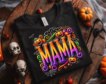 Halloween Mama, Halloween PNG, Retro Halloween PNG, Mama Png, Gothic Halloween Png, Gothic Png, Spooky Vibes Png, Halloween Png Designs, DTF