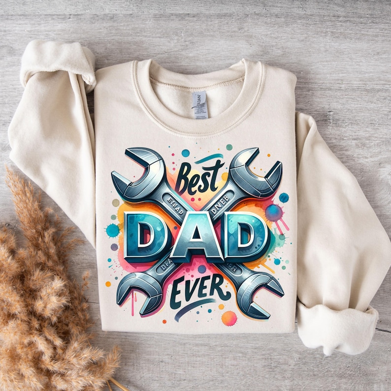 Best Dad Ever PNG, Dad PNG, Fathers Day PNG, Gift for Dad, Father's Day Png, Fathers Day Gift, Dad Gift, Mechanic Png, Fathers Day Images image 2
