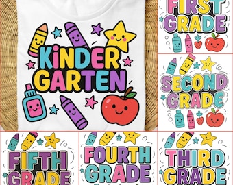 Preppy skolstartspaket PNG, lärare PNG, skjortdesigner för första skoldagen, rutig skolstartsskjorta för flickor, förskoleklass, årskurs 1 PNG