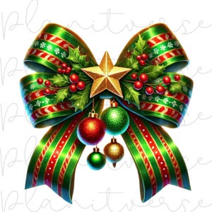 Christmas Coquette Bow PNG, Christmas PNG, Christmas Santa Bow PNG, Christmas Sublimation T Shirt Designs, Christmas Designs Png, Xmas Gifts