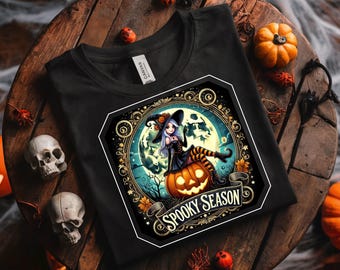 Spooky Season, Halloween Witch PNG, Witch Mama Png, Skeleton Png, Witch Png, Halloween Witch Png, Witch Clipart, DTF Png, Witch Sublimation