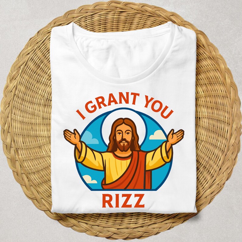 I Grant You Rizz PNG, Funny Jesus Meme, Funny Png, Funny PNG Sarcastic ...