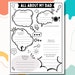 All About My Dad, Father's Day Gift Printable, Fill in the Blank, Dad ...
