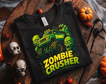 Camión monstruo triturador de zombis PNG, Halloween PNG, Halloween PNG, Halloween para niños PNG, Halloween para niños PNG, Halloween para niños PNG, Camión monstruo de Halloween PNG