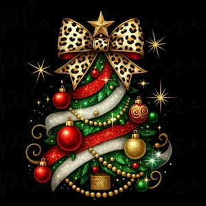 Christmas Tree PNG, Christmas PNG, Girly Christmas PNG, Xmas Png, Christmas Sublimation, Christmas Sweatshirt Png, Christmas Png Designs image 8