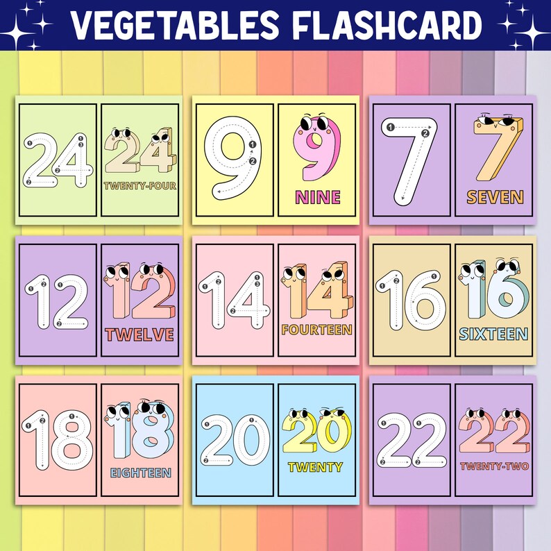 127 Editable Flash Card Bundle , Editable Montessori Cards Flash Cards ...