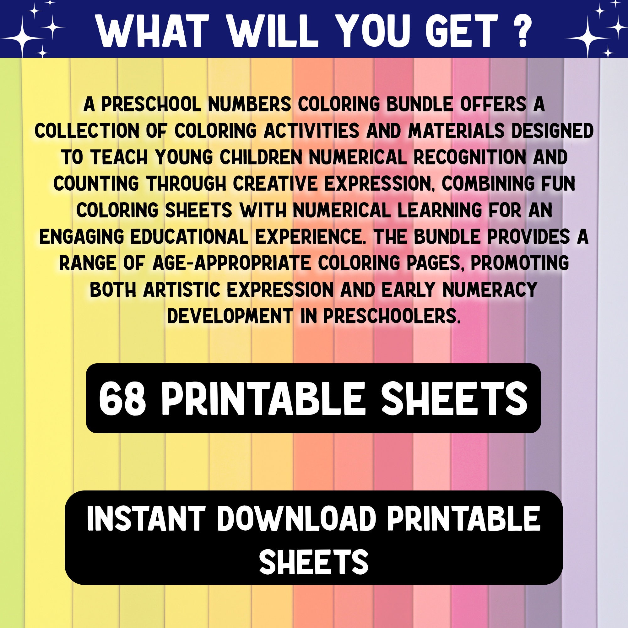 68 Printable Numbers Coloring Pages, Coloring Page, Preschool ...