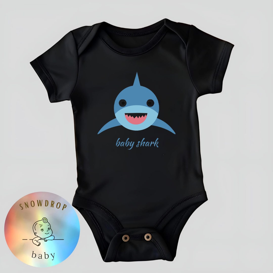 Baby Shark Bodysuit Etsy