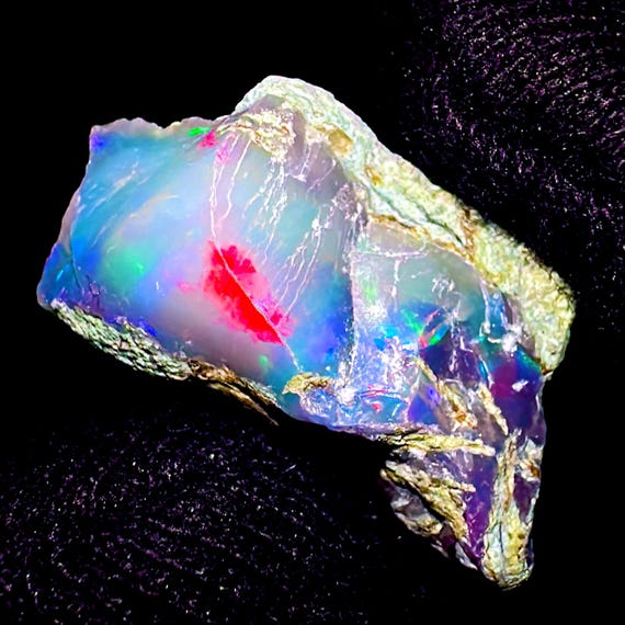 オパール、エチオピア産オパール原石、ブラックオパール原石、オパール