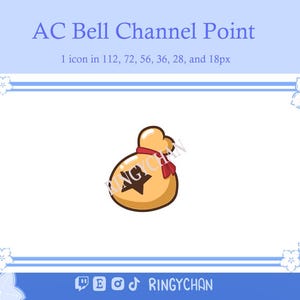 AC Bell Channel Point Icon | Twitch Channel Point Icon | Twitch Emotes | Stream Emote | Discord | Emotes | WhatsApp | Youtube