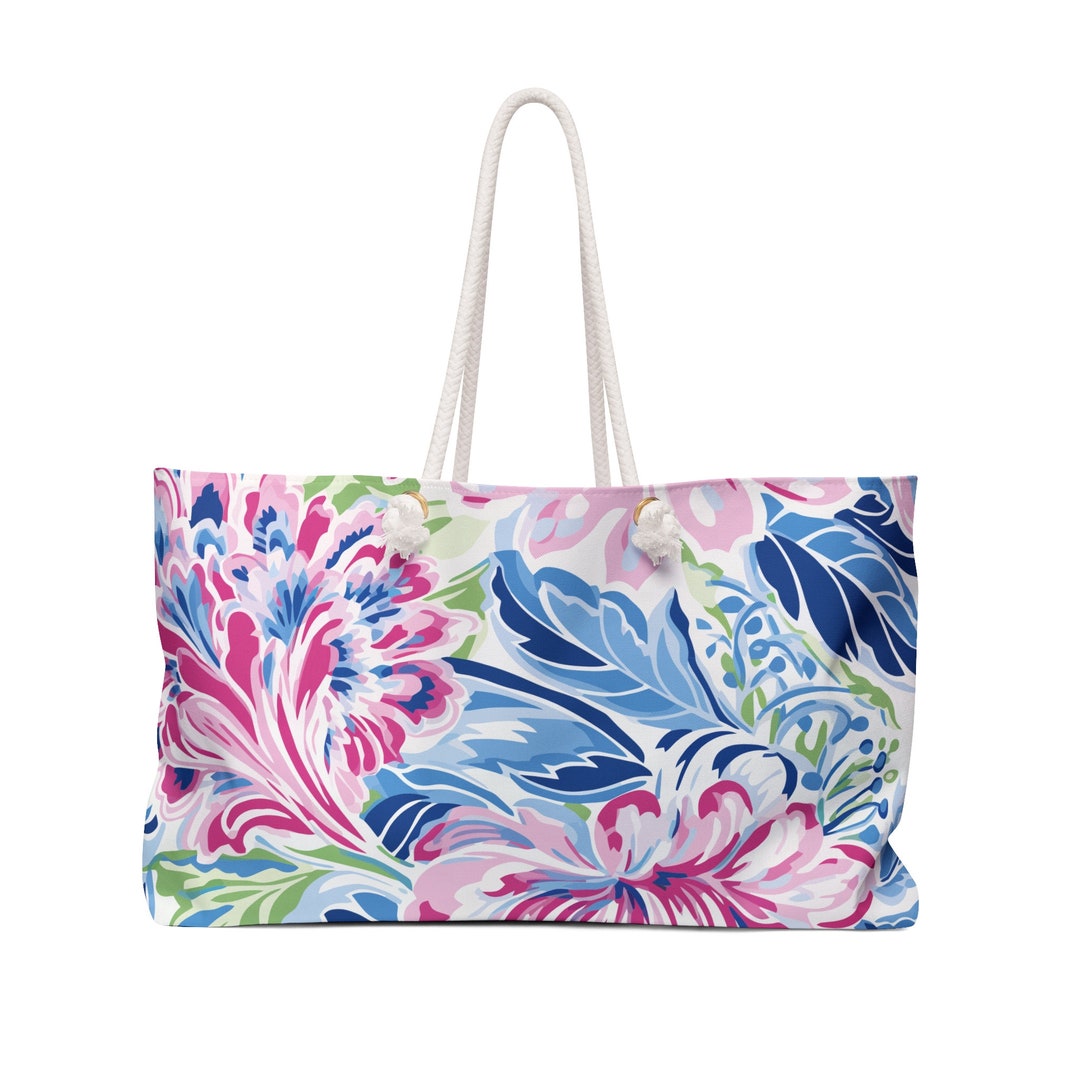 Slate Floral Travel Pouch main image 1