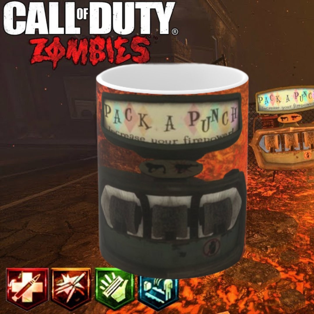 Call of Duty Zombies Mug Pack A Punch Mug Gamer Mug Etsy