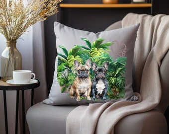 French Bulldog Cushion - Adorable Frenchie Pillow for Dog Lovers