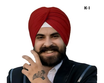 GR OVERSEAS Singh is King Blue (79)traditional Full Voile