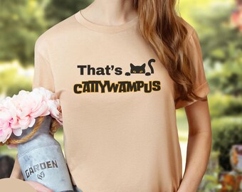 Cat Lover Shirt, Funny Peeking Cat Tee, Southern Sayings Shirt for Her, I Love Cats, Cool Cat Person Shirt, Fun Sayings T-Shirt