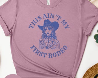 Cowgirl Gift Shirt, Western Theme Shirt, Rodeo Lover Gift, Rodeo Mom, Rodeo Western,  Cowgirl Rodeo Tee, Cowboy Rodeo, Rodeo Party